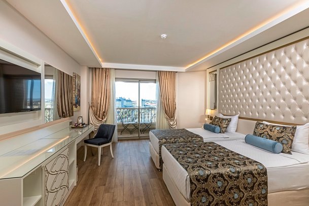 Haydarpasha Palace - Wohnbeispiel Doppelzimmer Landblick (Zimmercodierungen DBL, DCL & DE1)