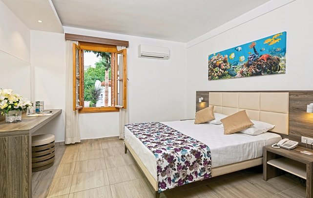 Club Kastalia - Wohnbeispiel Familienzimmer Club Gartenblick (Zimmercodierung FLG)