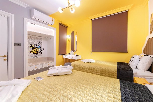 Quattro Family Club DEM Hotel - Wohnbeispiel Familienzimmer Lagune Rabbits Konzept (Zimmercodierungen FB5 & FB6)