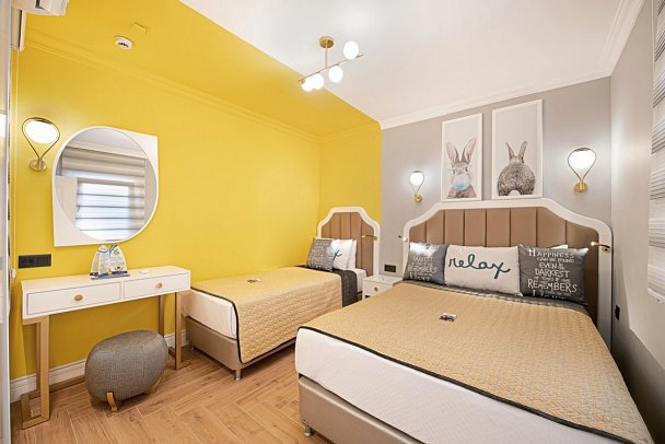 Quattro Family Club DEM Hotel - Wohnbeispiel Garten Familienzimmer Rabbits Konzept (Zimmercodierungen FB1 & FB2)