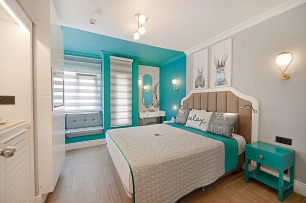 Quattro Family Club DEM Hotel - Wohnbeispiel Garten Familienzimmer Rabbits Konzept (Zimmercodierungen FB1 & FB2)