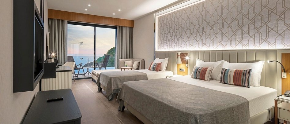 Mylome Luxury Hotel & Resort - Wohnbeispiel Doppelzimmer Superior Swim-Up (Zimmercodierung DSQ)