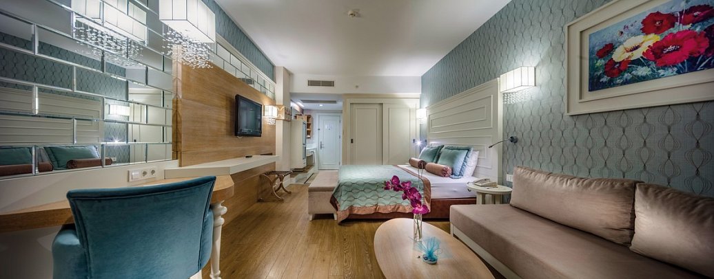 Sentido Trendy Verbena Beach - Wohnbeispiel Doppelzimmer Landblick (Zimmercodierung DBL)