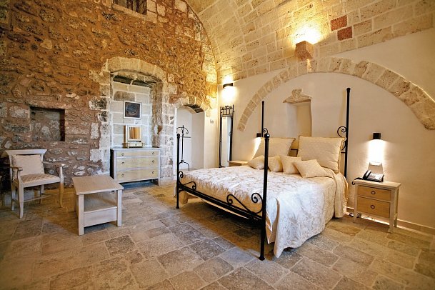 Masseria Bosco e Masseria Strazzati - Wohnbeispiel Suite Deluxe (Zimmercodierung WD1)