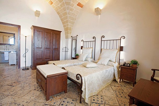 Masseria Bosco e Masseria Strazzati - Wohnbeispiel Doppelzimmer Superior (Zimmercodierung DS1)
