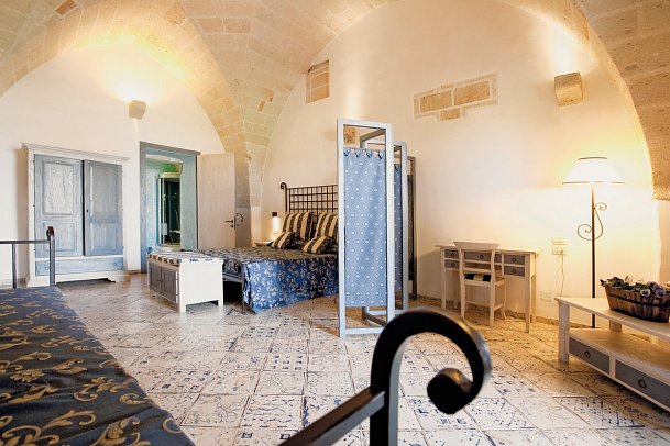 Masseria Bosco e Masseria Strazzati - Wohnbeispiel Junior Suite (Zimmercodierung JB1)