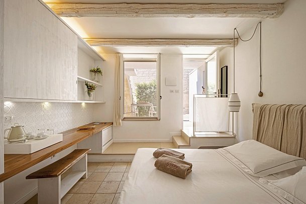 Masseria Bandino - Wohnbeispiel Doppelzimmer Komfort (Zimmercodierung DF1)