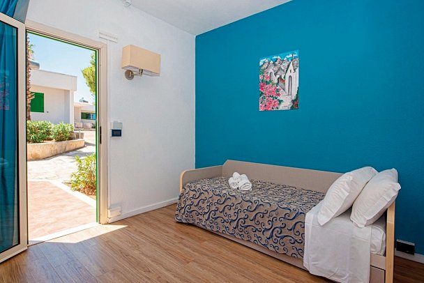 Porto Giardino - Wohnbeispiel Familienzimmer (Zimmercodierung FB1)
