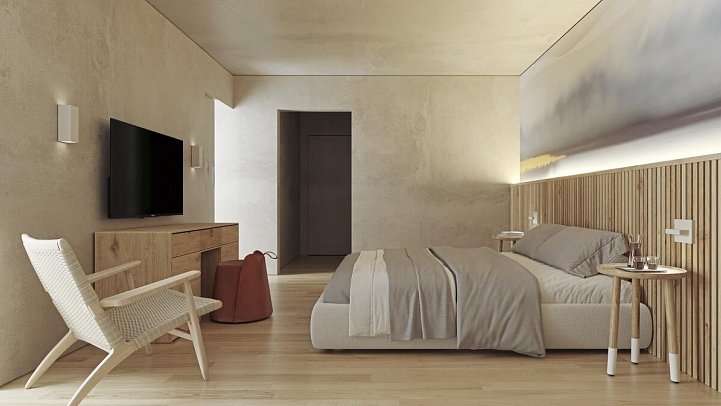 VOI Daniela Essentia - Wohnbeispiel Doppelzimmer Deluxe (Zimmercodierung DD1)