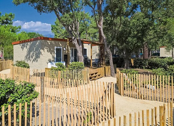 Camping San Damiano - Wohnbeispiel Mobilheim Montecristo 2R (Zimmercodierung HB2)