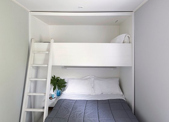 Résidence Marina d'Oru - Wohnbeispiel Appartement 1 Schlafzimmer ca. 30 qm (Zimmercodierung AB1)