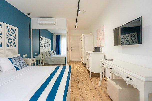 Blue Dreams Resort & Spa - Wohnbeispiel Doppelzimmer Landblick (Zimmercodierungen DBL & DCL)