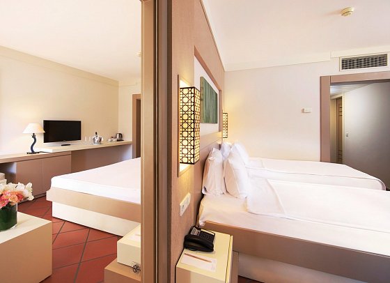 Hapimag Sea Garden Resort - Wohnbeispiel Familienzimmer (Zimmercodierungen FBG & FBM)