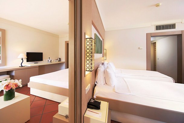 Hapimag Sea Garden Resort - Wohnbeispiel Familienzimmer (Zimmercodierungen FBG & FBM)