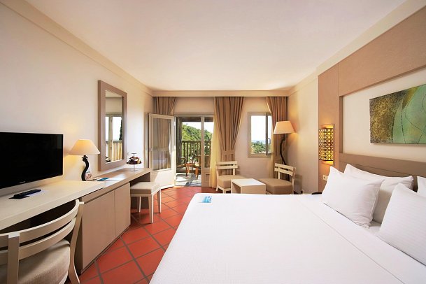 Hapimag Sea Garden Resort - Wohnbeispiel Doppelzimmer Gartenblick (Zimmercodierung DBG)