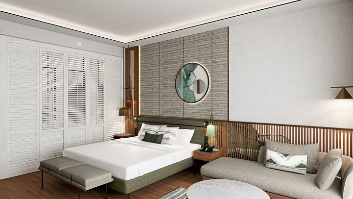 Anda Barut Collection - Wohnbeispiel DZ Deluxe Meerblick Community Bereich (Zimmercodierungen DD4 & DC4)