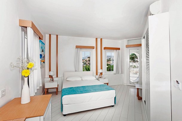 Labranda TMT Bodrum - Wohnbeispiel Doppelzimmer Nebengebäude (Zimmercodierungen DBV & DCV)