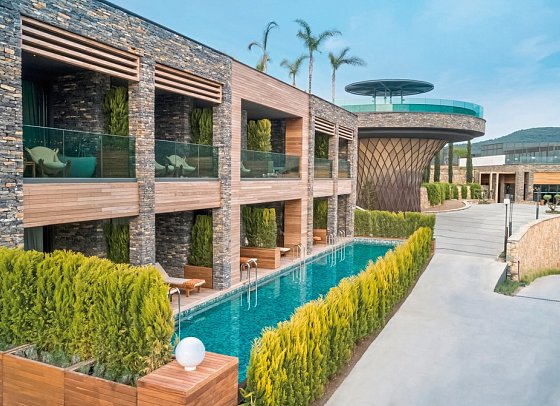 Lujo Bodrum - Wohnbeispiel Familiensuite Duplex Laguna (Zimmercodierungen MB1 & MB2)