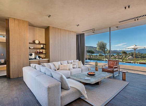 Lujo Bodrum - Wohnbeispiel Sunset Villa 1 Schlafraum (Zimmercodierung VB1)