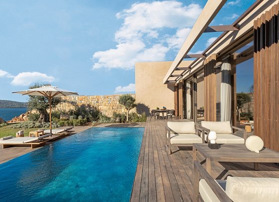 Lujo Bodrum - Wohnbeispiel Sunset Villa 1 Schlafraum (Zimmercodierung VB1)