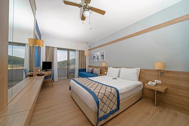 La Blanche Island Bodrum - Wohnbeispiel Doppelzimmer Landblick (Zimmercodierungen DBL & DCL)