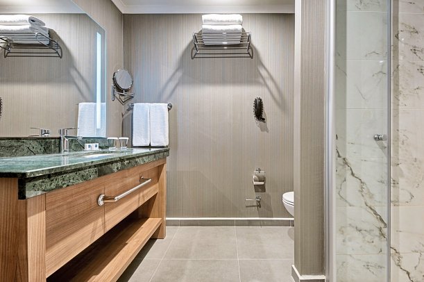 La Blanche Island Bodrum - Beispiel Bad Doppelzimmer (Zimmercodierungen DBL, DCL, DS1, DBM & DCM)