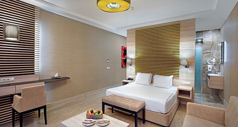 Sianji Well-Being Resort - Wohnbeispiel Doppelzimmer Deluxe (Zimmercodierungen DD1 & DC1)