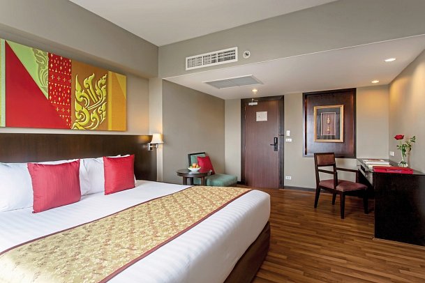 Ramada Plaza by Wyndham Bangkok Menam Riverside - Wohnbeispiel Grand Deluxe (Zimmercodierung UD4)
