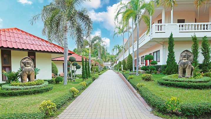 Thai Garden Resort - Wohnbeispiel Deluxe Bungalow (Zimmercodierung BD1)