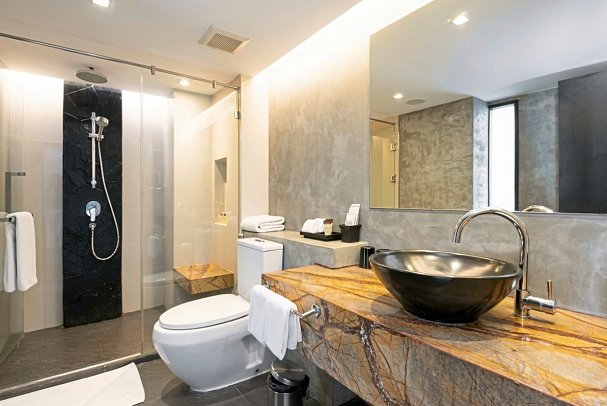 Maitria Mode Sukhumvit 15 Bangkok - A Chatrium Collection - Badbeispiel Grand Deluxe (Zimmercodierung UD4)