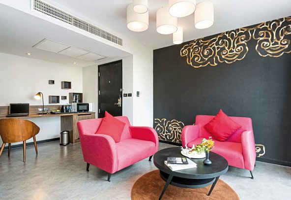 Maitria Mode Sukhumvit 15 Bangkok - A Chatrium Collection - Wohnbeispiel Premier (Zimmercodierung UM1)