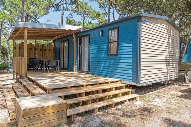 Airotel de la Côte d'Argent - Wohnbeispiel Cottage Ecume (Zimmercodierung CB1)