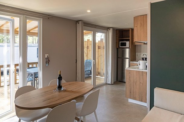 Airotel de la Côte d'Argent - Wohnbeispiel Cottage Ecume (Zimmercodierung CB1)