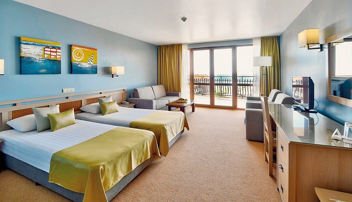 HVD Club Hotel Miramar - Wohnbeispiel Doppelzimmer Meerblick (Zimmercodierung DBM)