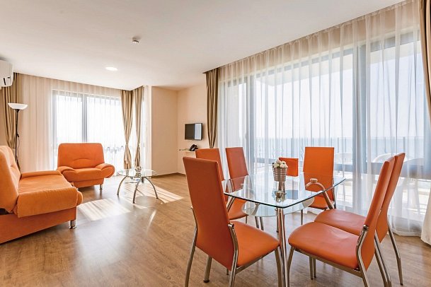 Premier Fort Beach - Wohnbeispiel App. 2 Schlafzi. Deluxe seitl. Meerblick (Zimmercodierung ODN)