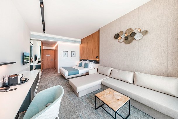 Voya Beach Resort - Wohnbeispiel Familienzimmer Gartenblick (Zimmercodierungen FBG, F1G, F1M & F2M)