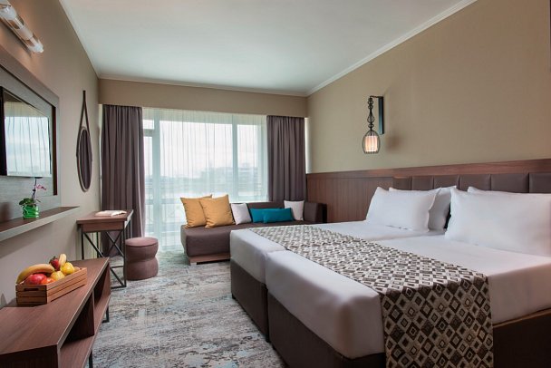 Alba - Wohnbeispiel Doppelzimmer Deluxe (Zimmercodierung DD1)