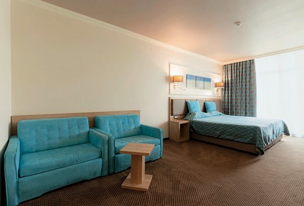 Tiara Beach - Wohnbeispiel Juniorsuite (Zimmercodierungen JBL & JBM)