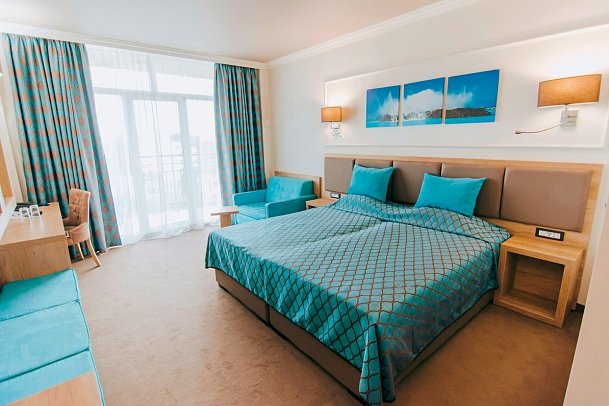 Tiara Beach - Wohnbeispiel Doppelzimmer Landblick (Zimmercodierungen DBL, DCL & DEL)