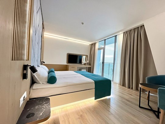 Marina Palace affiliated by Melia - Wohnbeispiel Doppelzimmer Deluxe Meerblick (Zimmercodierung DDM)