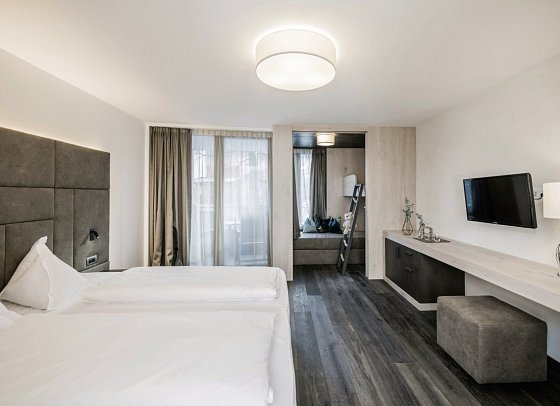 Alpinhotel Keil - Wohnbeispiel Juniorsuite (Zimmercodierung JB1)