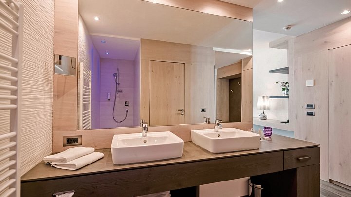 Alpinhotel Keil - Wohnbeispiel Juniorsuite (Zimmercodierung JB1)