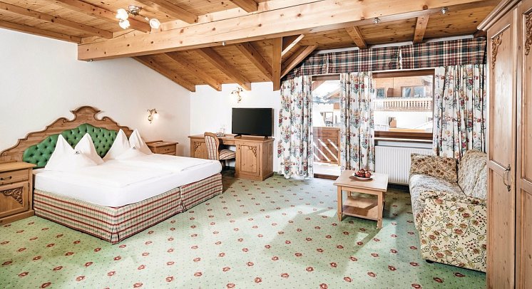 Schneeberg Family Spa Resort - Wohnbeispiel Suite Anton-Family (Zimmercodierung WB2)