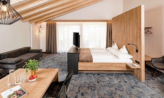 Schneeberg Family Spa Resort - Wohnbeispiel Suite Family Deluxe (Zimmercodierung WD1)