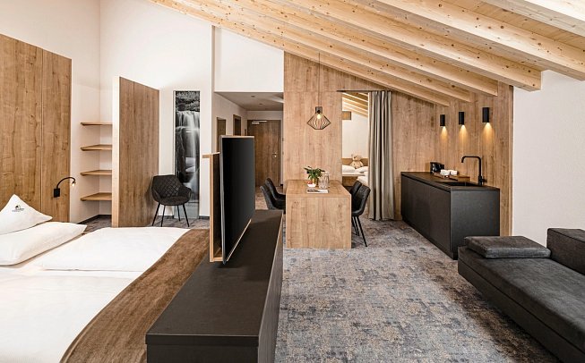 Schneeberg Family Spa Resort - Wohnbeispiel Suite Family Deluxe (Zimmercodierung WD1)