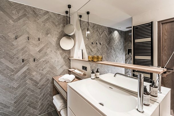 Falkensteiner Family Resort Lido - Wohnbeispiel Bad Premium Family Suite Lido Falkynest (Zimmercodierung FD1)