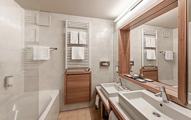 Falkensteiner Family Resort Lido - Wohnbeispiel Bad Superior Family Room Lido (Zimmercodierung FBI)