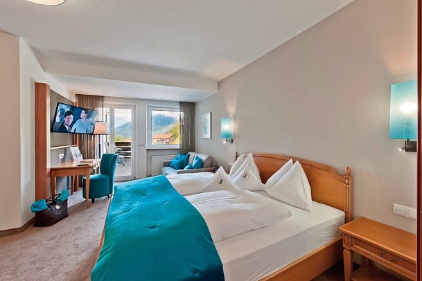 Schennerhof - Wohnbeispiel Doppelzimmer Deluxe (Zimmercodierung DD1)