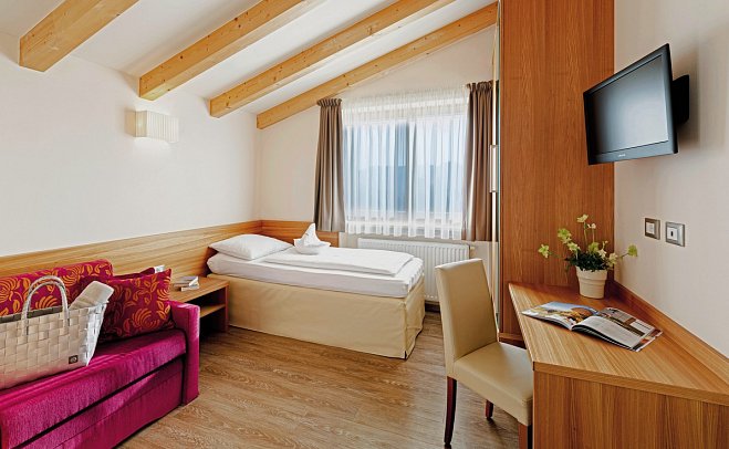 Astor Hotel - Wohnbeispiel Einzelzimmer Deluxe (Zimmercodierung ED1)