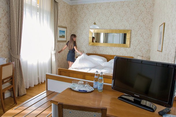 Hotel Westend - Wohnbeispiel Suite (Zimmercodierung WB1)